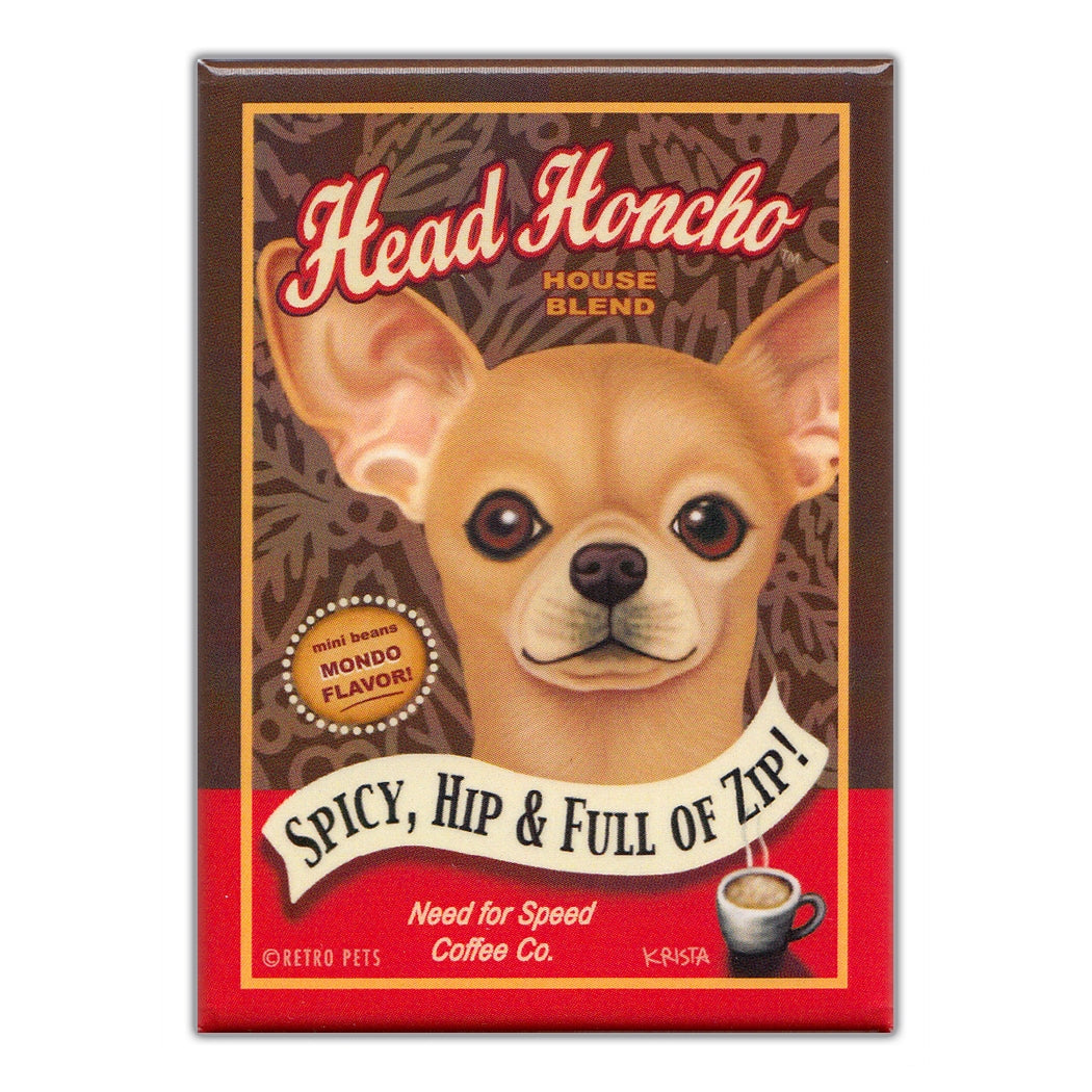 Refrigerator Magnet - Head Honcho House Blend Coffee