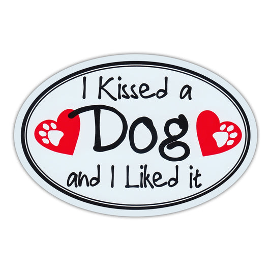 Magnet, Oval, I Kissed A Dog And Liked It - Katy Perry Parody, 6