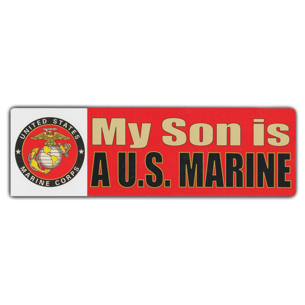 Bumper Sticker - My Son Is A U.S. Marine 