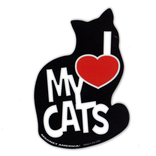 Magnet, I Love My Cats, 4