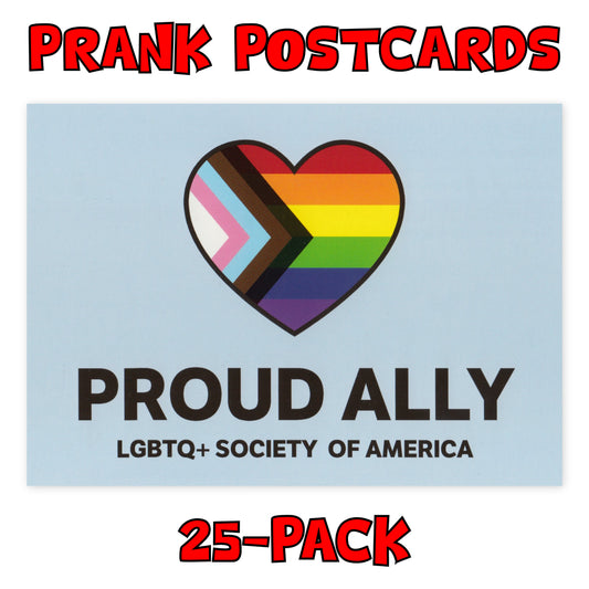 Prank Postcards (LGBTQ+ Ally)