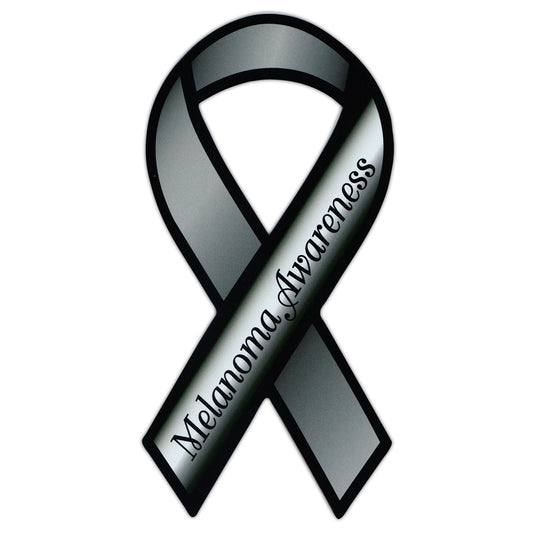 Magnet, Ribbon, Melanoma Awareness, 4