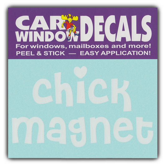 Decal, Window Decal, Chick Magnet, 4.5