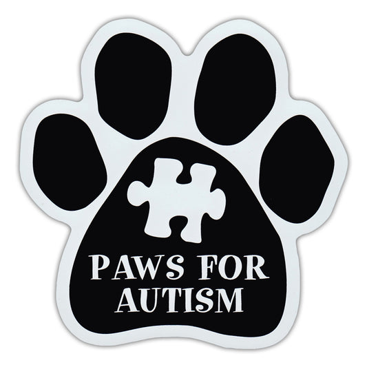 Magnet, Dog Paw, Paws For Autism, 5.5
