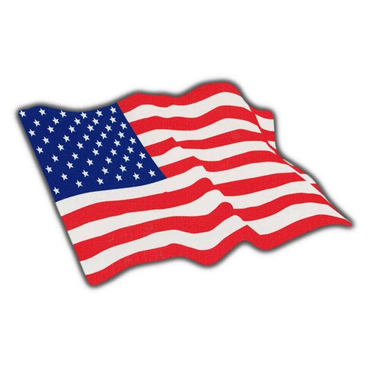 Sticker, Bumper Sticker, American Flag, 6.5