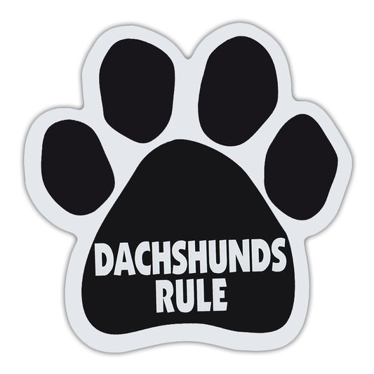 Magnet, Dog Paw, Dachshunds Rule, 5.5