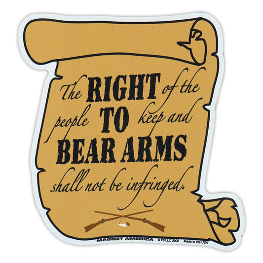 Magnet, 2nd Amendment, Right To Bear Arms, 4.5