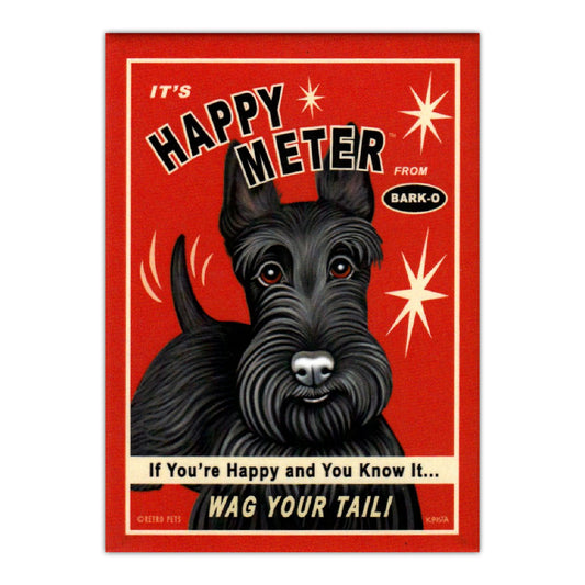 It's Happy Meter Wag Your Tail, Scottish Terrier
