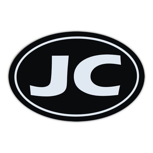 Magnet, Oval, JC, 6