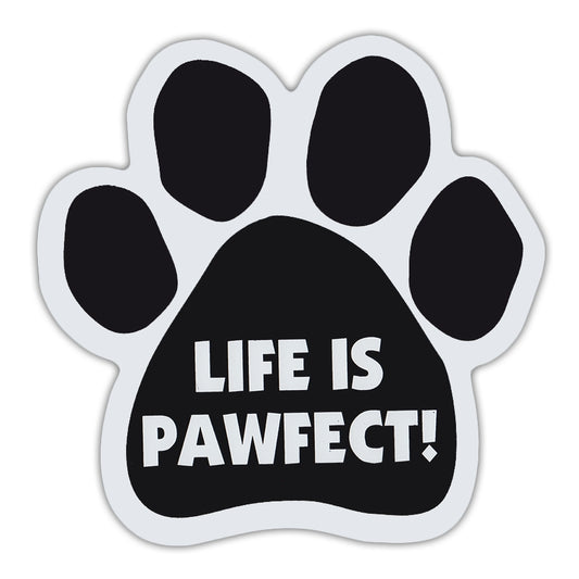 Magnet, Dog Paw, Life Is Pawfect, 5.5