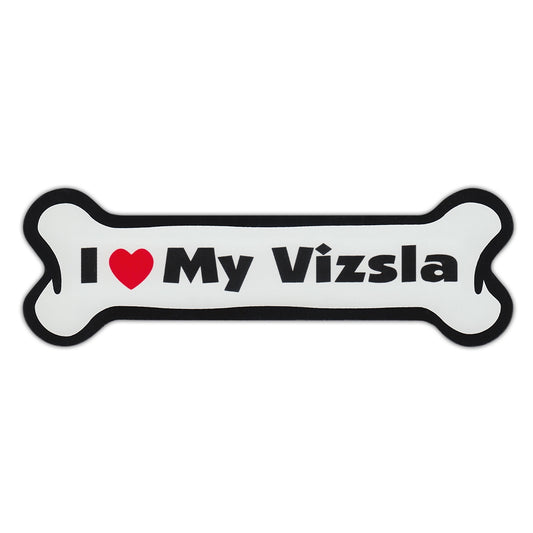 Magnet, Dog Bone, I Love My Vizsla, 7