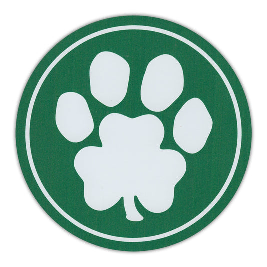 Magnet, Dog Paw Clover, 4.5