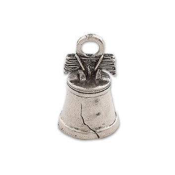 Guardian Bell, Metal, Let Freedom Ring, Liberty Bell, Motorcycle Rider, Biker, Good Luck Bell, .75