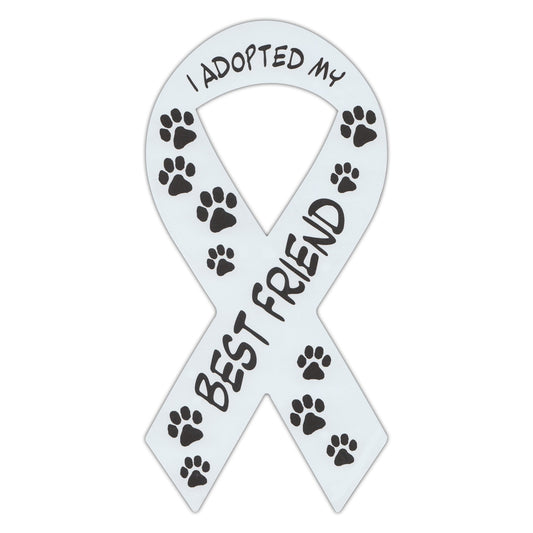Magnet, Ribbon, I Adopted My Best Friend, 4