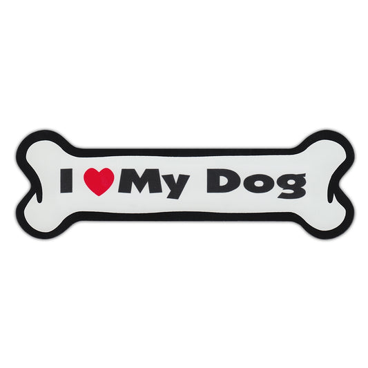 Magnet, Dog Bone, I Love My Dog, 7