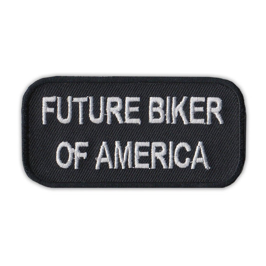Patch, Embroidered Patch, Future Biker of America For Child, 3