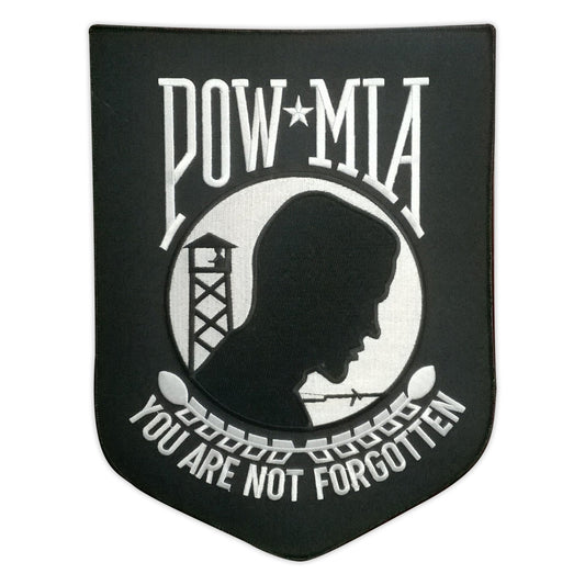 Patch, Embroidered Patch, Back Patch, POW MIA You Are Not Forgotten (9