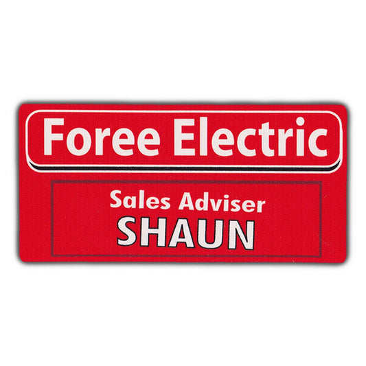 Sticker, Bumper Sticker, Foree Electric Sales Adviser Shaun, 4