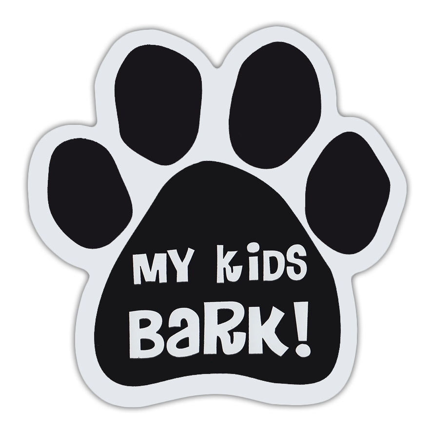 Dog Paw Magnet - My Kids Bark