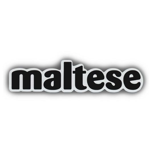Magnet, Word Magnet, Maltese, 1.5