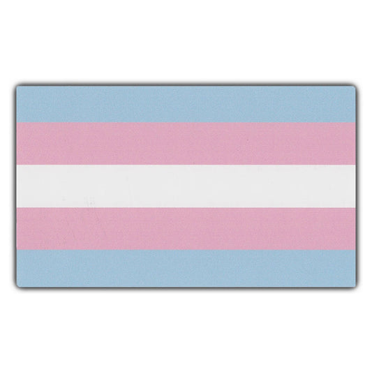 Sticker, Bumper Sticker, Transsexual Pride Flag, 5