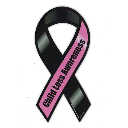 Magnet, Ribbon, Child Loss Support, Girl, 4