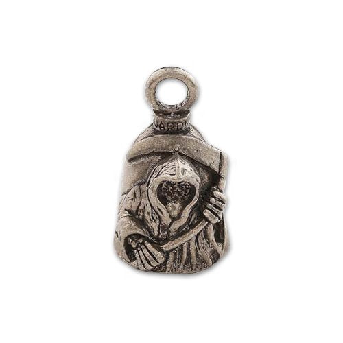 Guardian Bell, Metal, Grim Reaper, Death, Mythology, Skeleton, Motorcycle Good Luck Bell, .75