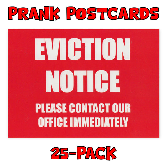 Prank Postcards (Eviction Notice)