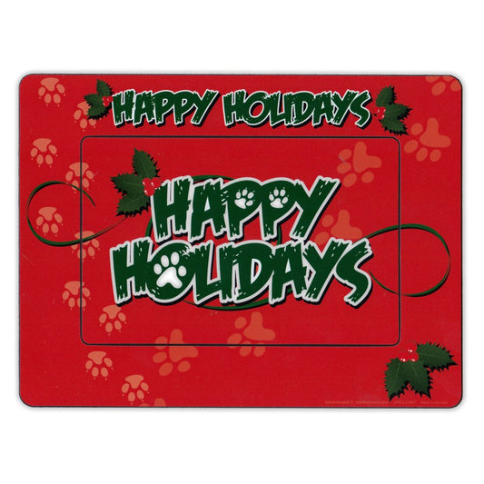 Magnet, Picture Frame, Happy Holidays, 7.75