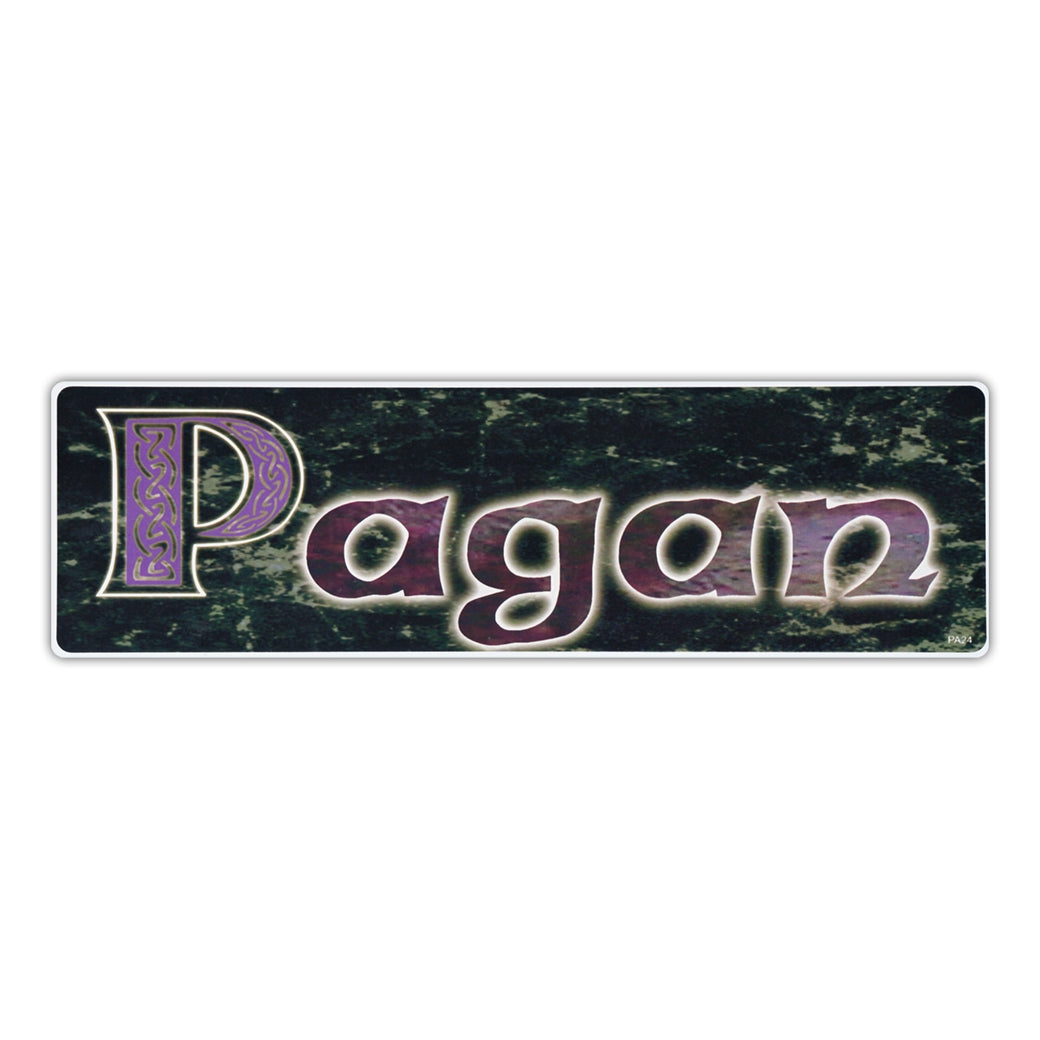 Bumper Sticker - Pagan 