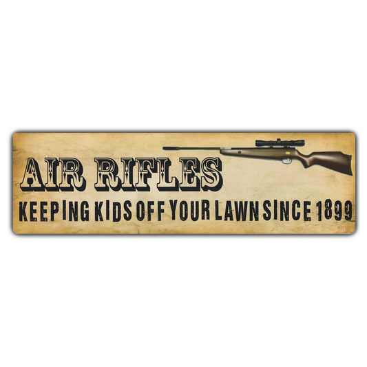 Sticker, Bumper Sticker, Air Rifles - Keeping Kids Off Your Lawn Since 1899, 10