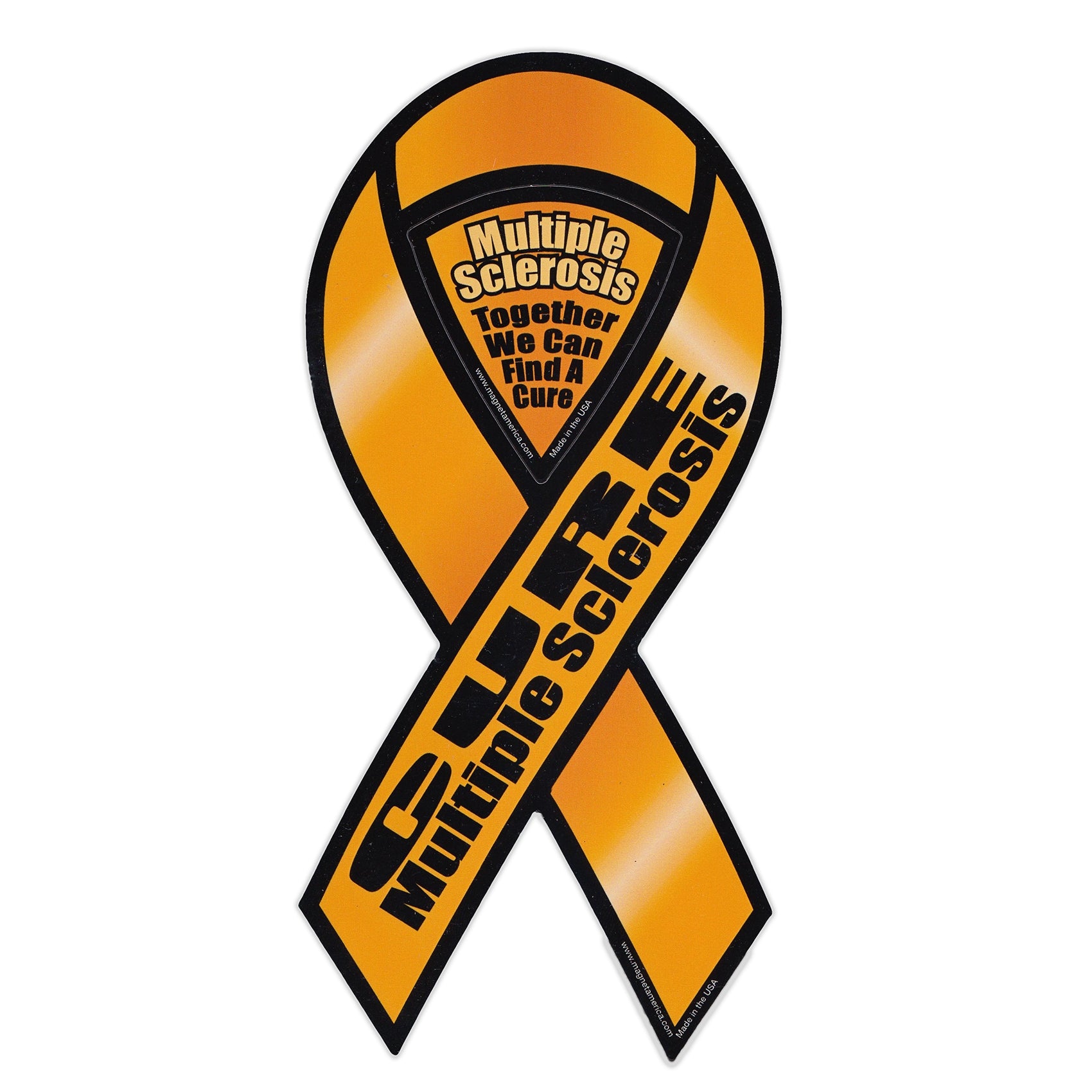 Ribbon Magnet - Multiple Sclerosis Awareness