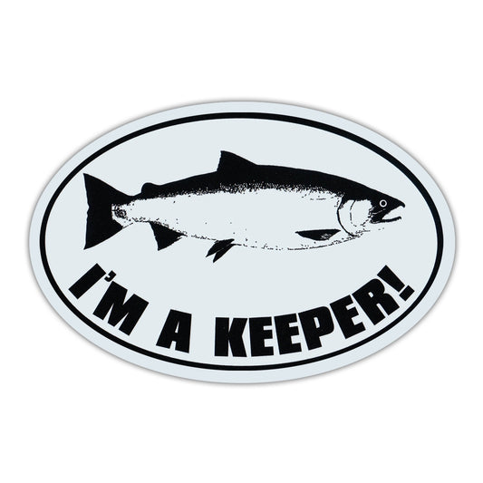 Magnet, Oval, I'm A Keeper, 6