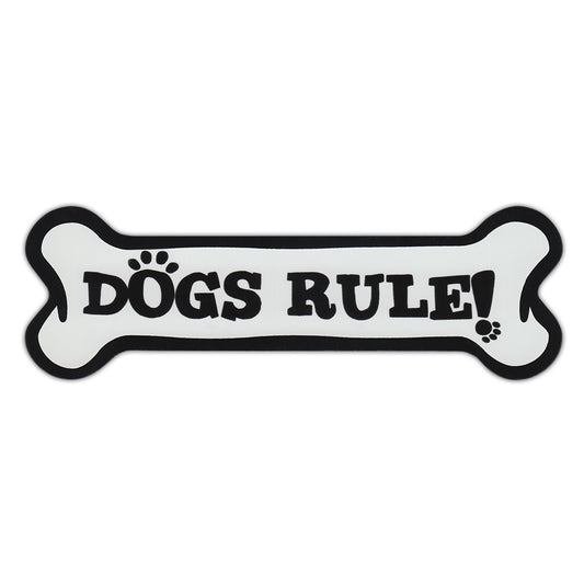 Magnet, Dog Bone, Dogs Rule!, 7.25