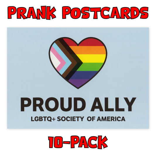 Prank Postcards (LGBTQ+ Ally)