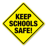 Magnet - Keep Schools Safe! (5" x 5")