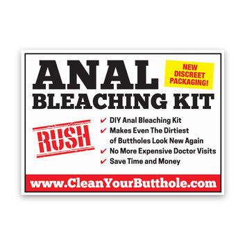 Fake Product Box For Pranks, Anal Bleaching Kit, Send Directly To The Person You Want To Embarrass (100% Anonymous)